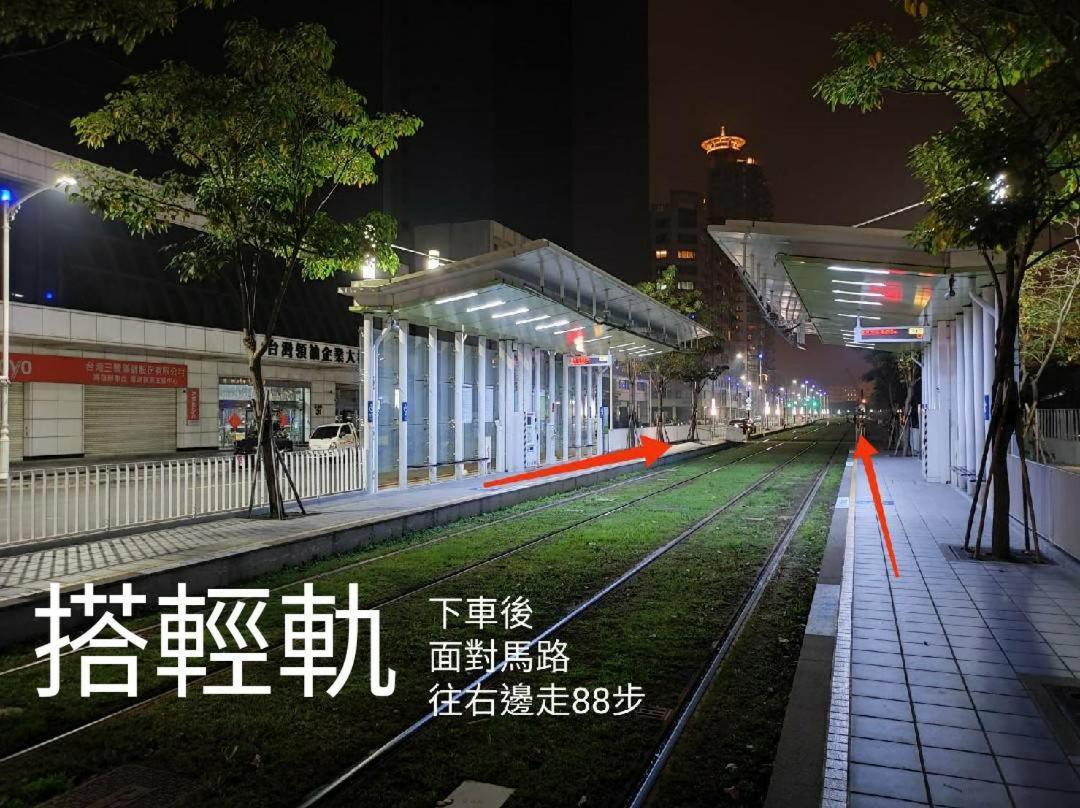 棚棚屋室內帳篷民宿inn Kaohsiung Dış mekan fotoğraf