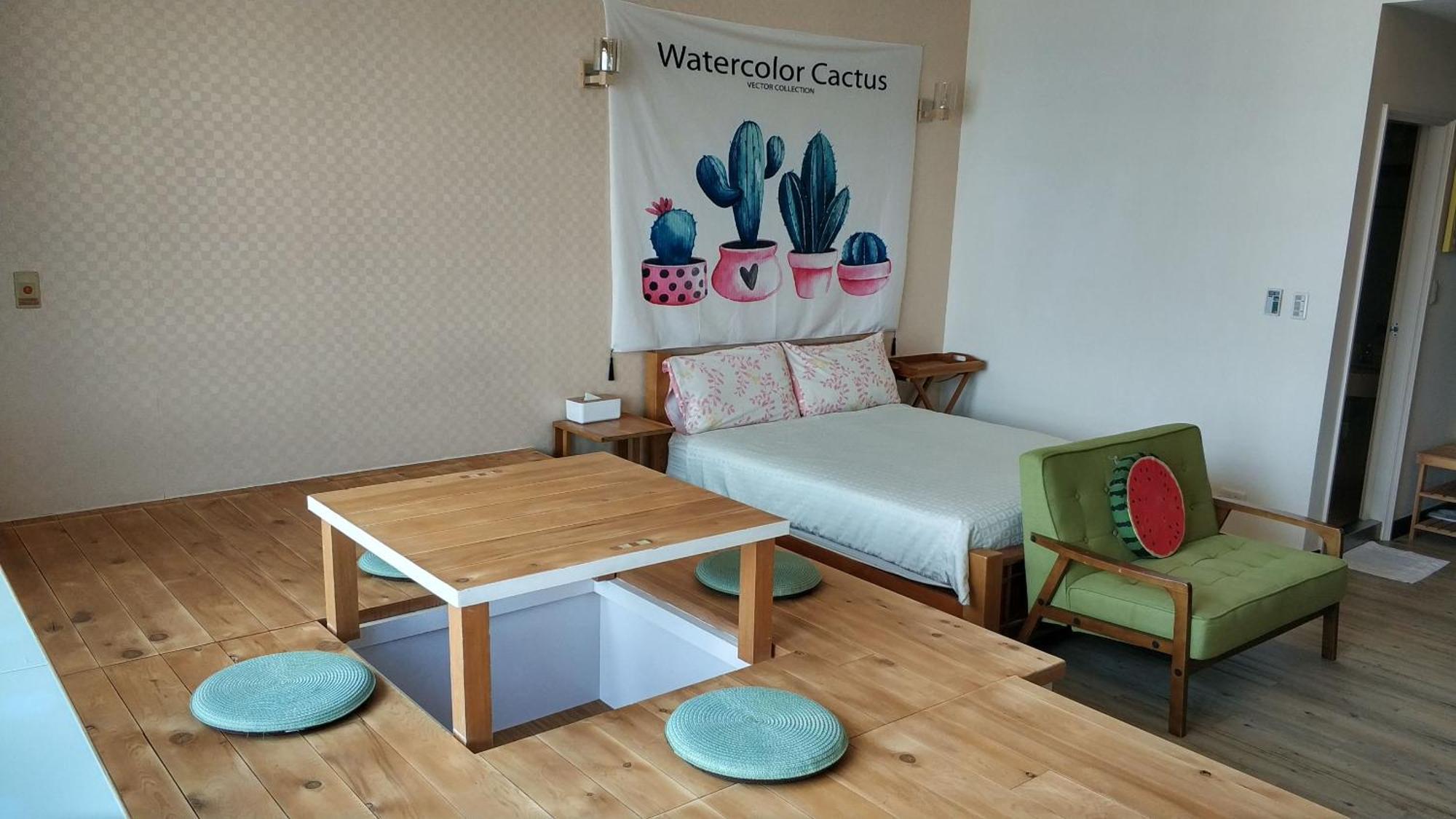 棚棚屋室內帳篷民宿inn Kaohsiung Oda fotoğraf
